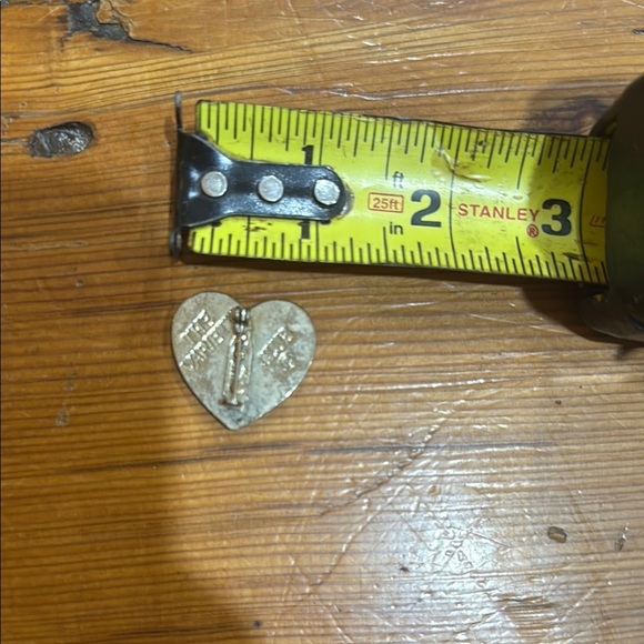 Vintage The Variety Club Heart Pendant Pin Brooch - Picture 3 of 4